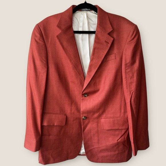 Oscar de la Renta Silk Wool Blend Sport Blazer 40R - Picture 1 of 15